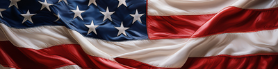 A USA flag