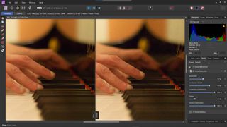 Best noise reduction software: Affinity Photo