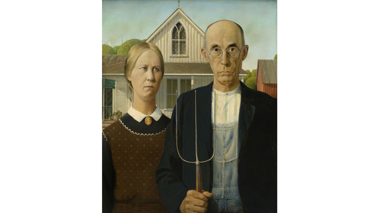 Grant Wood, American Gothic, 1930