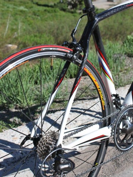 The 2010 Tarmac Comp will use wishbone-style seat stays.
