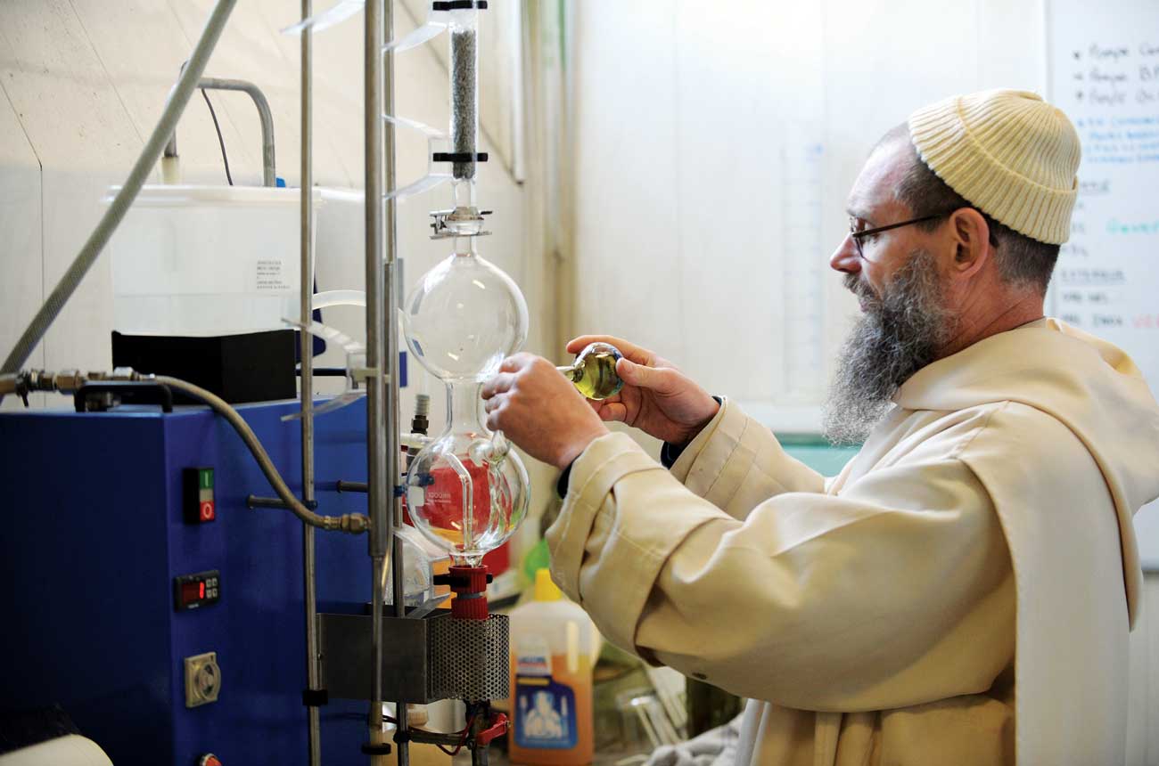 Brother Jean-Jacques, one of the two monks who knows Chartreuse&amp;rsquo;s secret recipe