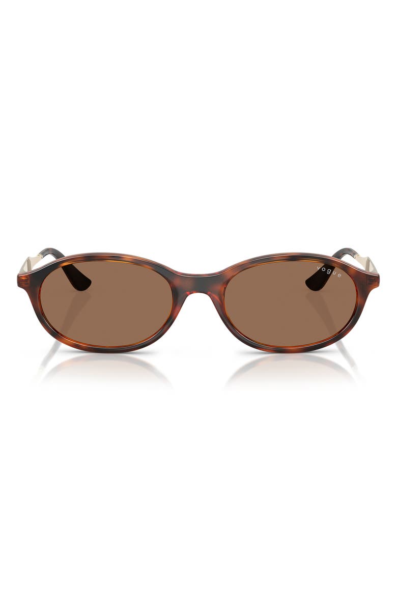 52mm Oval Sunglasses