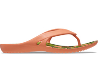 Crocs Women’s Kadee II &nbsp;Palm Print Flip Flops: was $29 now $19 @ Crocs