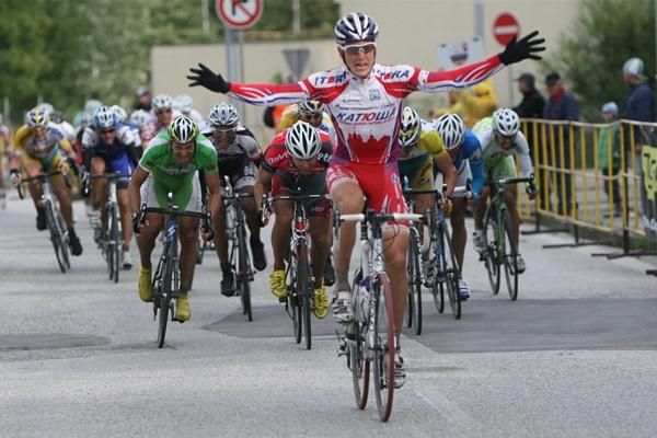 The stage winner Alexander Porsev (Itera-Katusha)