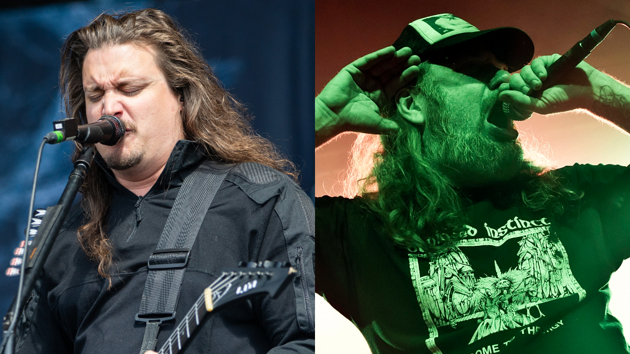 Orbit Culture onstage in 2026 and At The gates onstage in 2014