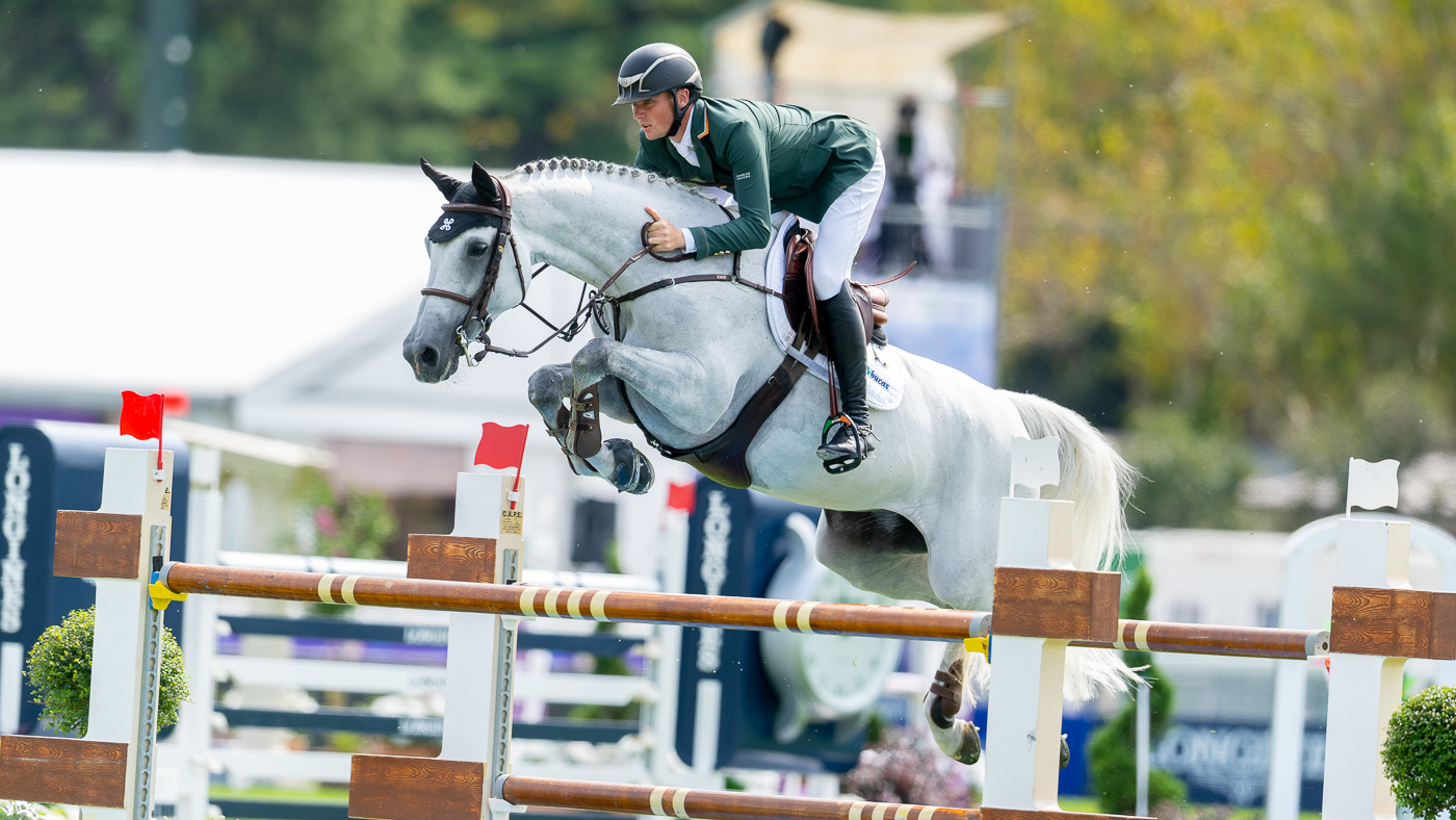Michael Duffy and Cinca 3 are in the bronze medal position going into Sunday's individual final for the European Showjumping Championships in Milan, Italy