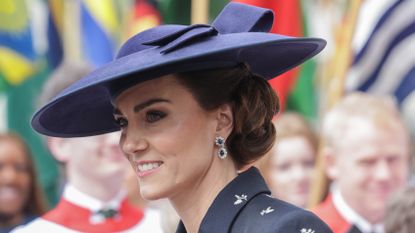 Kate Middleton's peplum suit worn for the 2023 Commonwealth Day Service