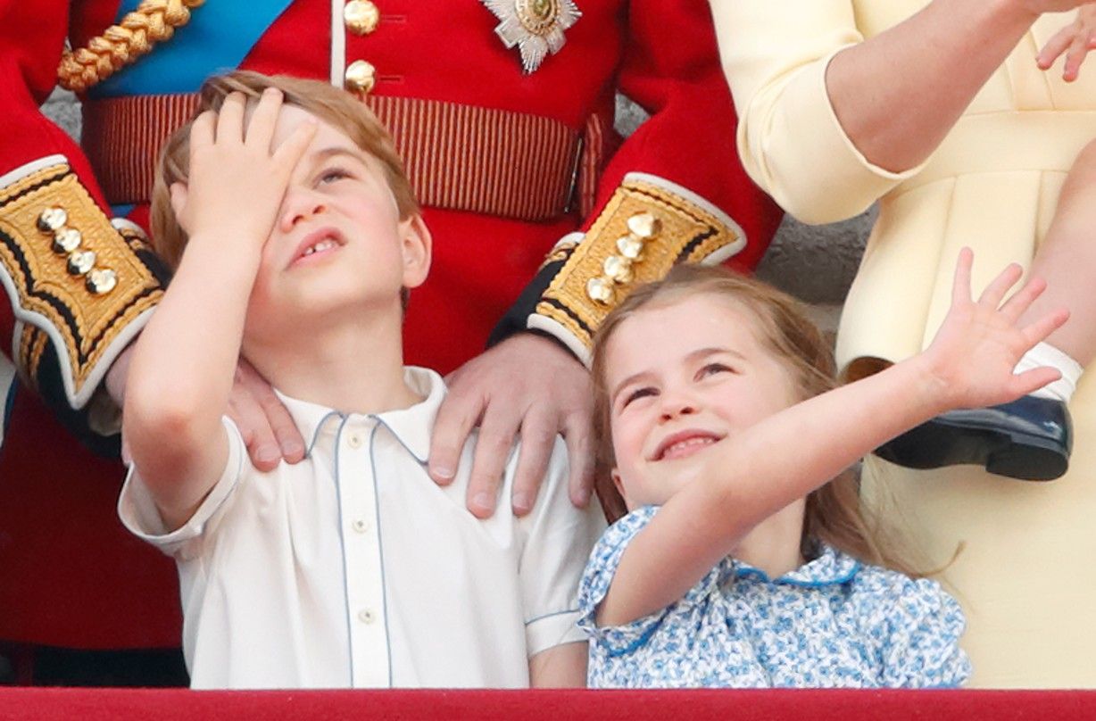 Prince George and Princess Charlotte