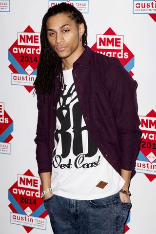 Bluey Robinson Stops For A Snap At The NME Awards, 2014