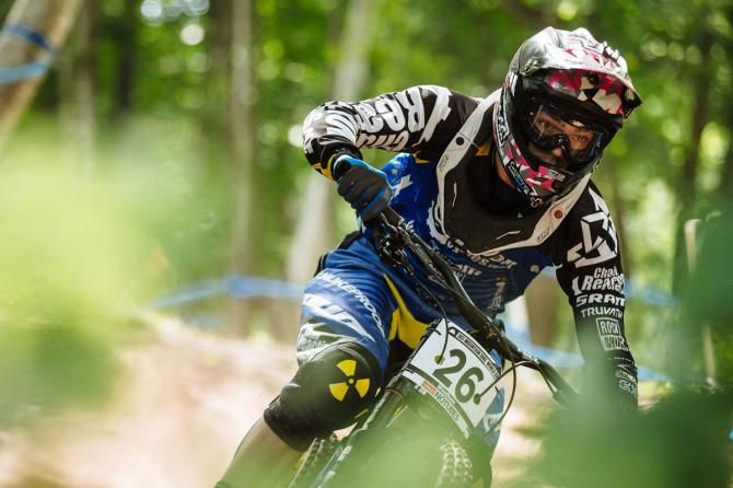 Mike Jones (Chain Reaction Cycles / Nukeproof) spent some time in the hot seat