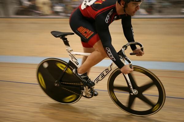 James Watkins (Momentum Coaching Group) out of the saddle