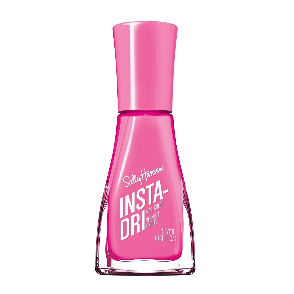 Sally Hansen Insta-Dri Nail Polish, Hot Pink-tensity