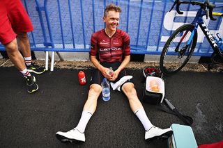 'World champion in the 70+ kilo category' – Toms Skujiņš jokes after taking fifth in World Championships road race