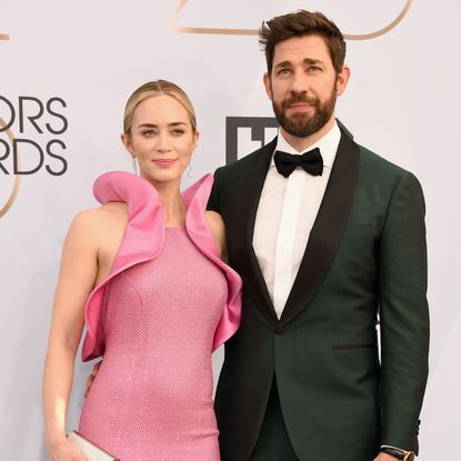 John Krasinski and Emily Blunt 