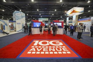 10G Avenue exhibit at 2022 SCTE-ISBE Cable-Tec Expo in Philadelphia.