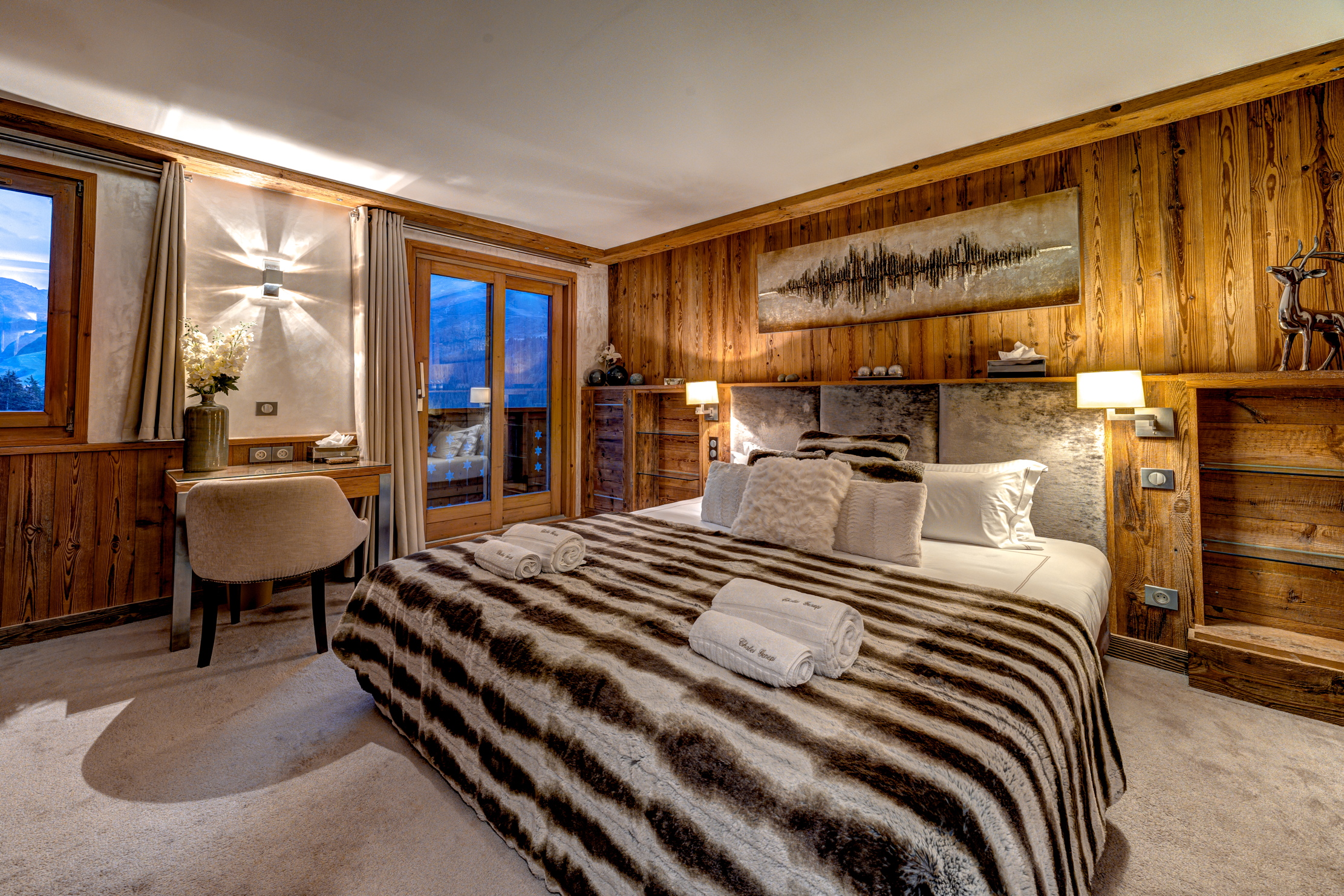 Images of the glorious chalet genepi