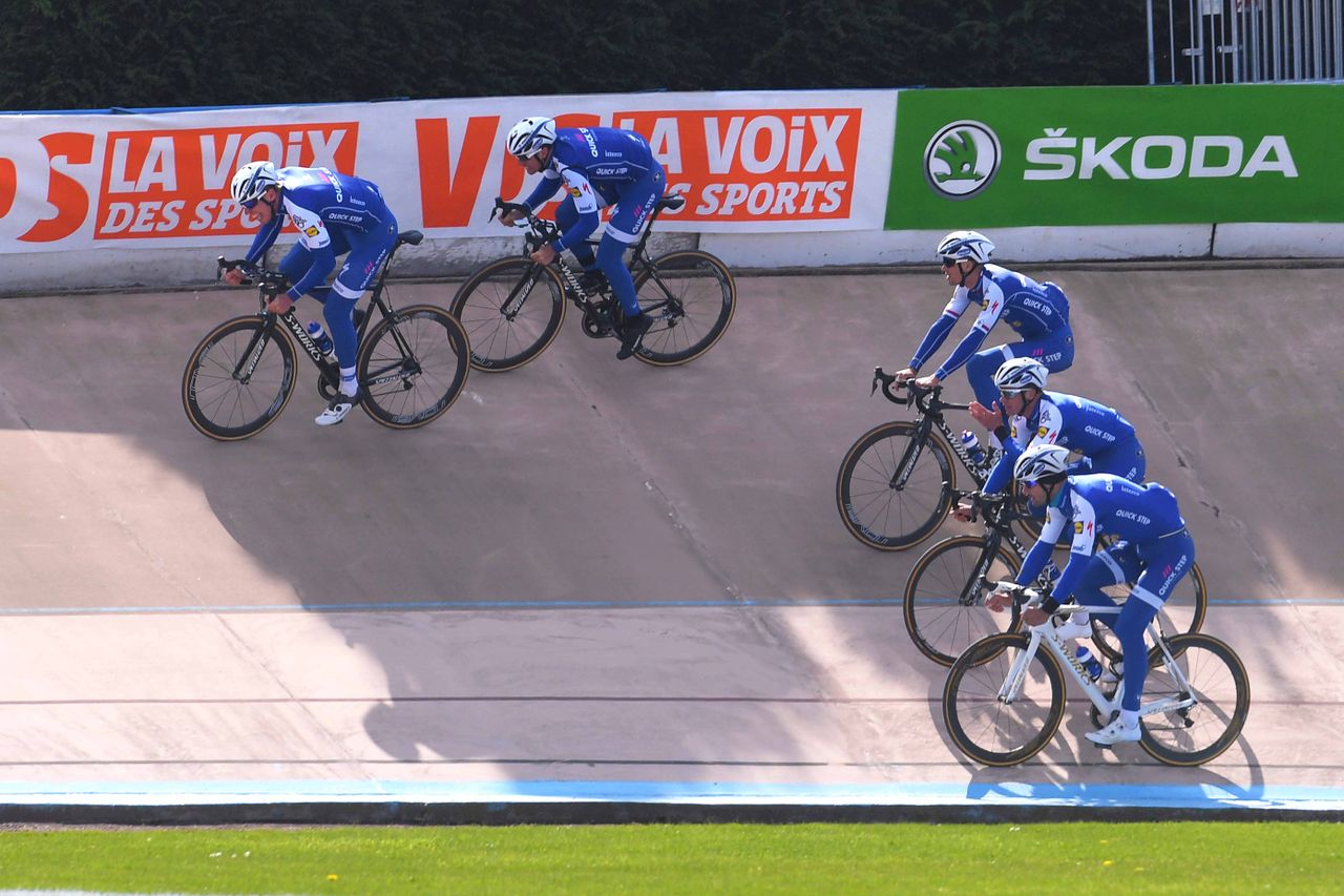 Quic Step on the velodrome