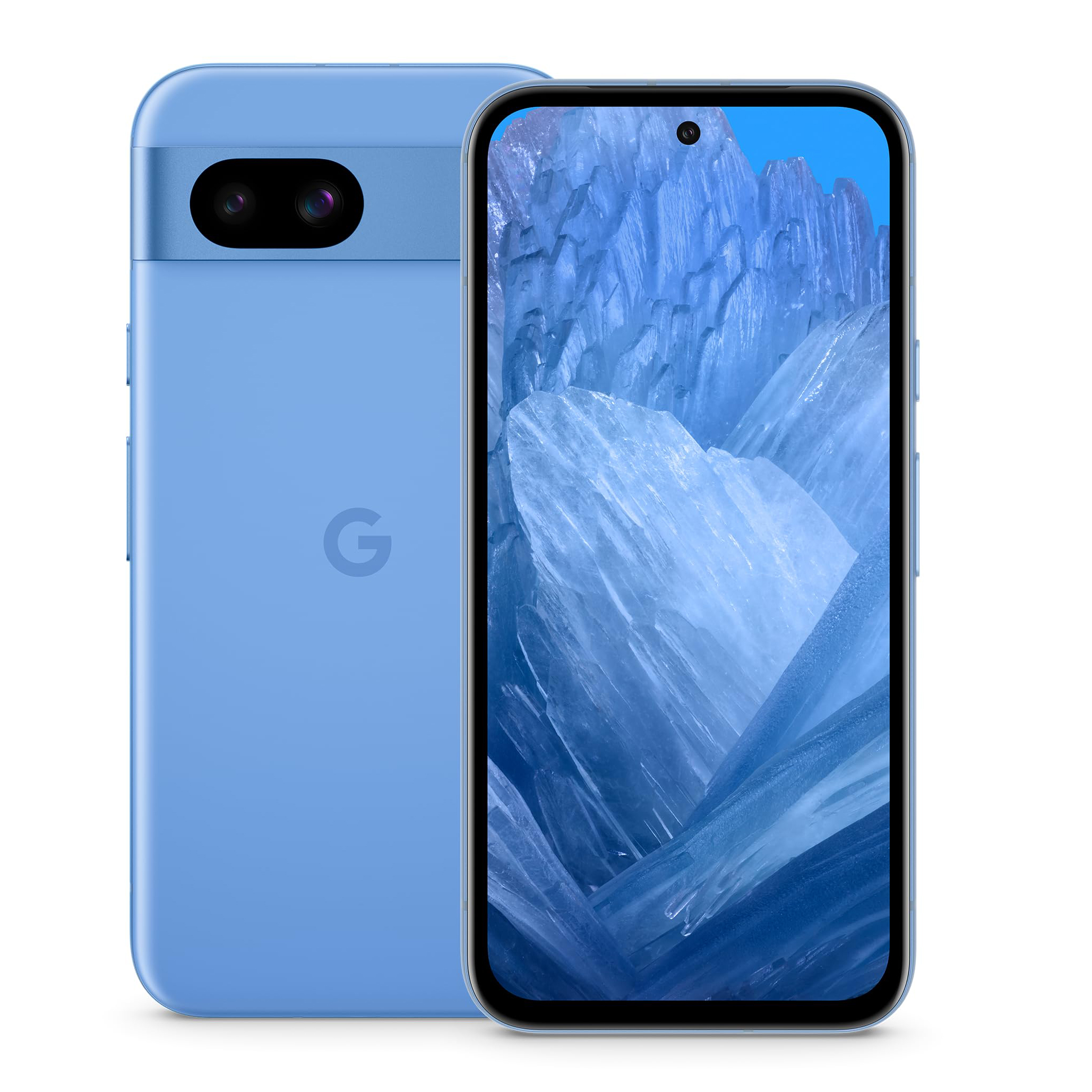  Google Pixel 8a on a white background