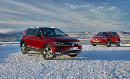 New edition Volkswagen Tiguan for an sub-zero test-drive in Lapland