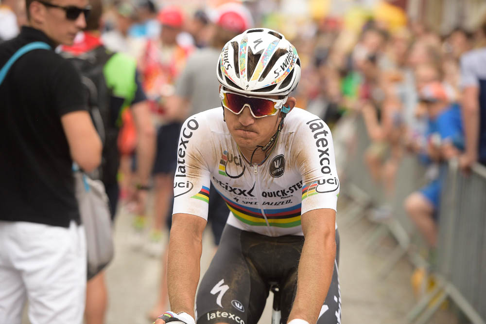 7 July 2015 102nd Tour de France Stage 04 : Seraing - Cambrai KWIATKOWSKI Michal (POL) Etixx - Quickstep Photo : Yuzuru SUNADA