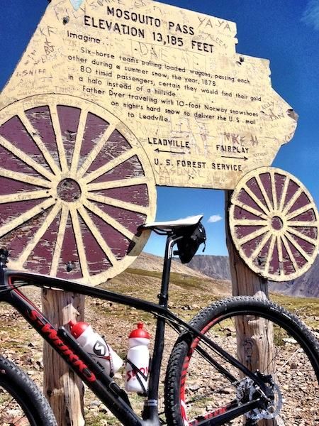 On top of Mosquito pass