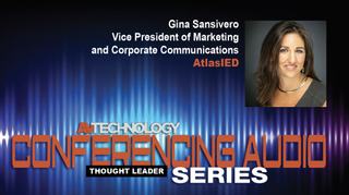 Gina Sansivero Vice President of Marketing and Corporate Communications AtlasIED