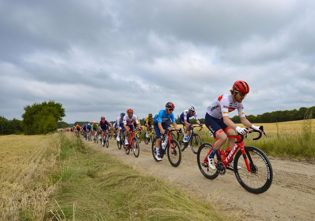PostNord Danmark Rundt Tour of Denmark 2022 3rd stage Otterup Herning 2392 km 18082022 Quinn Simmons USA Trek Segafredo photo Szymon GruchalskiSprintCyclingAgency2022