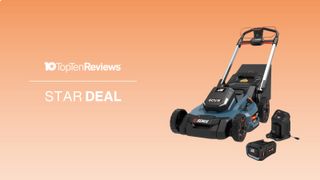 SENIX X6 60 Volt Max 21-Inch 3-in-1 Cordless Push Lawn Mower deal graphic