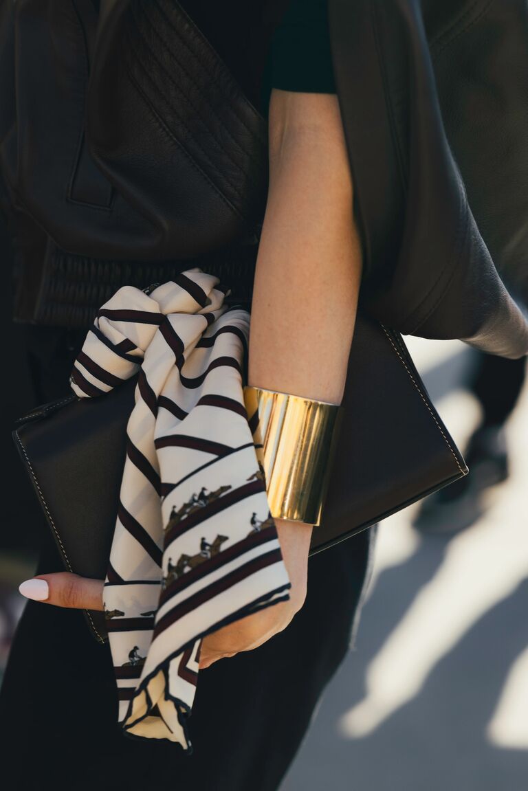 fashion insiders attend day 1 of paris fashion week wearing neutral outfits