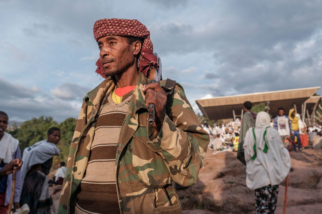 Ethiopian man