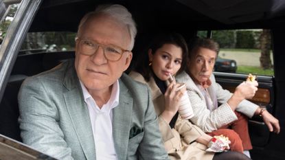 Steve Martin, Selena Gomez, and Martin Short in &#039;Only Murders in the Building&#039; season 4