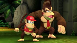 Screenshot from Donkey Kong Country Returns HD