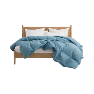 Wayfair cotton down blue comforter for hot sleepers