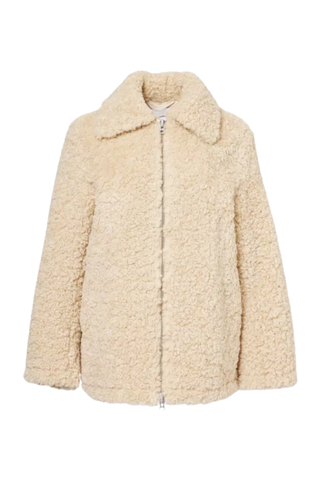 Salilly Regular-Fit Faux-Shearling Jacket