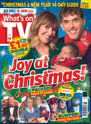 What's On TV Christmas cover 2023