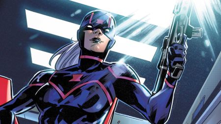 Meet Black Widow 2099 in Spider-Man 2099: Exodus #4