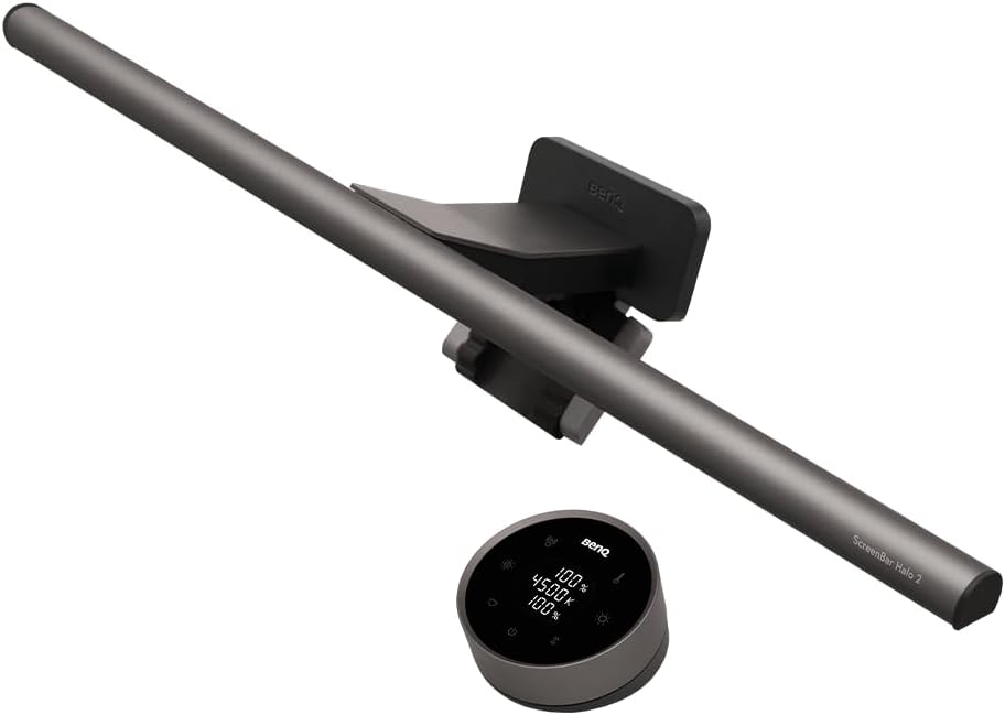 Product shot of BenQ ScreenBar Halo 2
