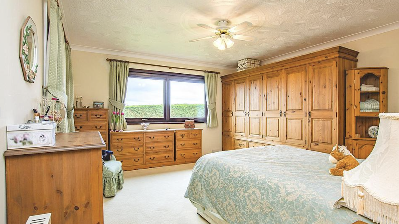 Main bedroom at house for sale in Login Carmarthenshire