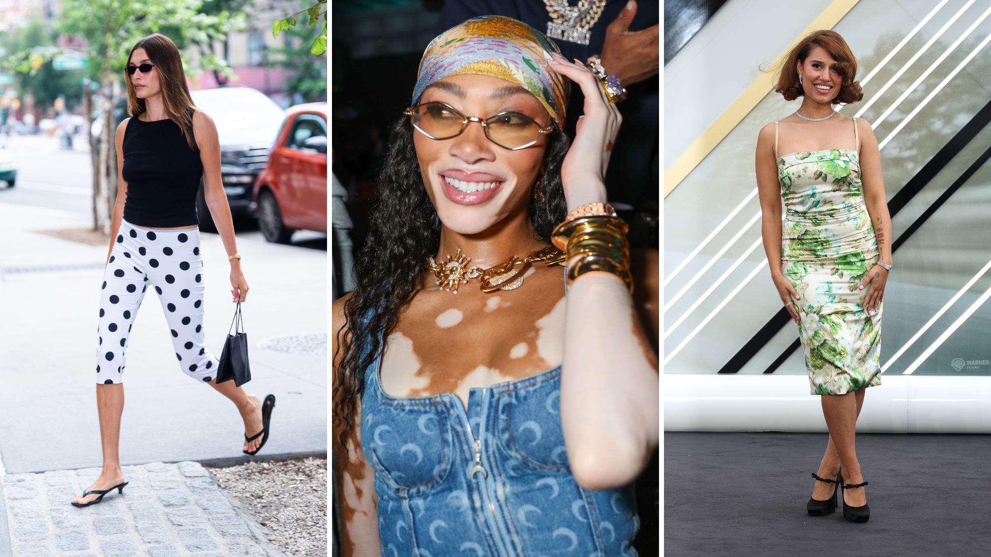 Celebrities wearing Audemars Piguet Royal Oak Mini watch - Hailey Bieber, Winnie Harlow, Raye