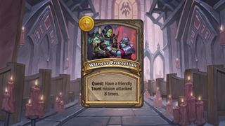 Hearthstone Battlegrounds Quest images.