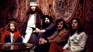 A photograph of Jethro Tull in the 70s