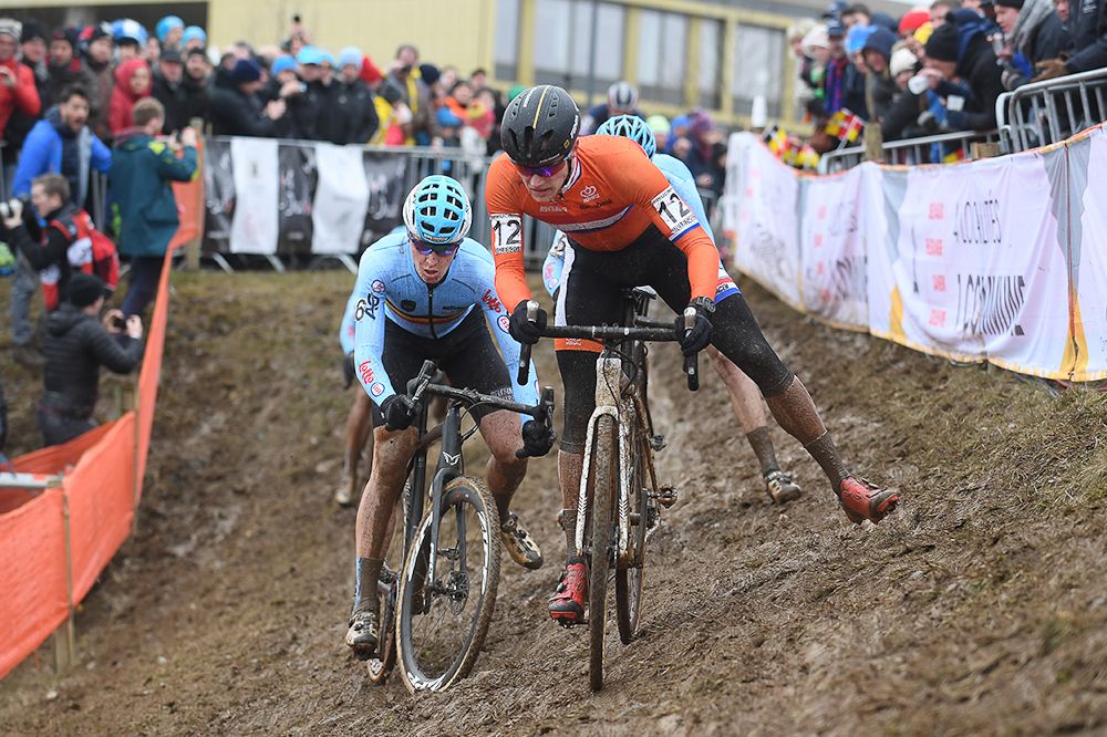 Mathieu van der Poel (Netherlands) and Wout Van Aert (Belgium)