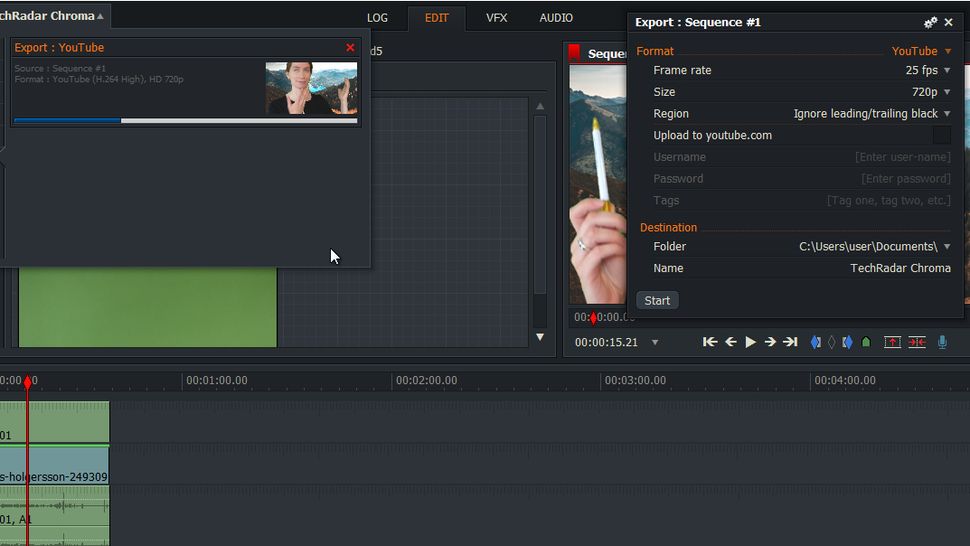 How to create green screen video effects with Lightworks TechRadar