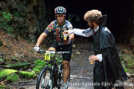 You never know who or what you might run into in the woods of Trans-Sylvania 4.