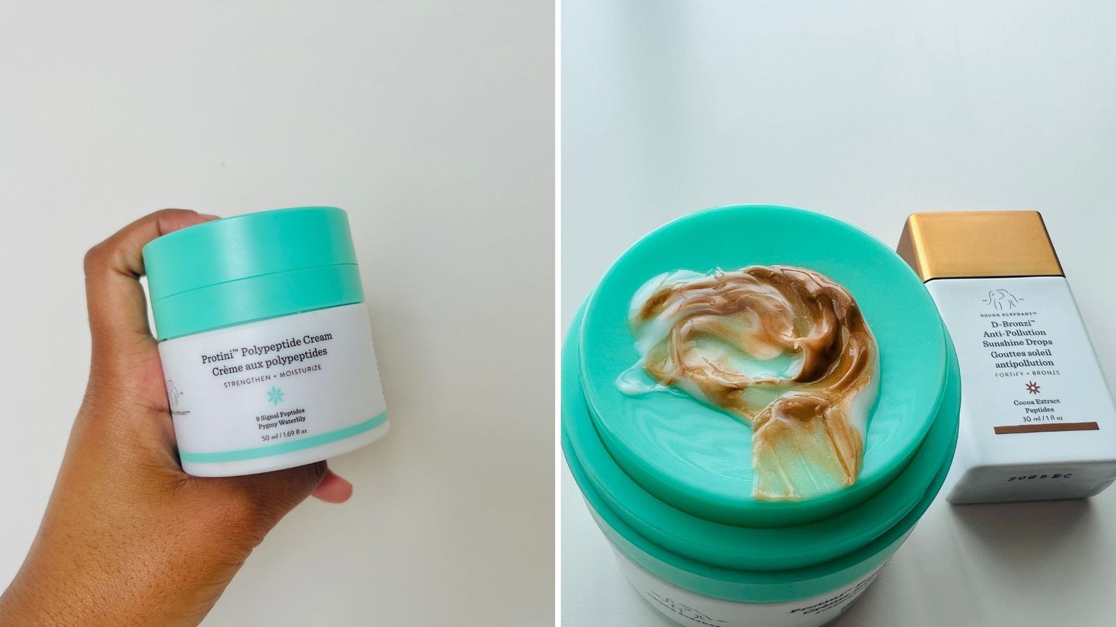 Drunk Elephant Bronzing Drops review + before and after pics Woman & Home