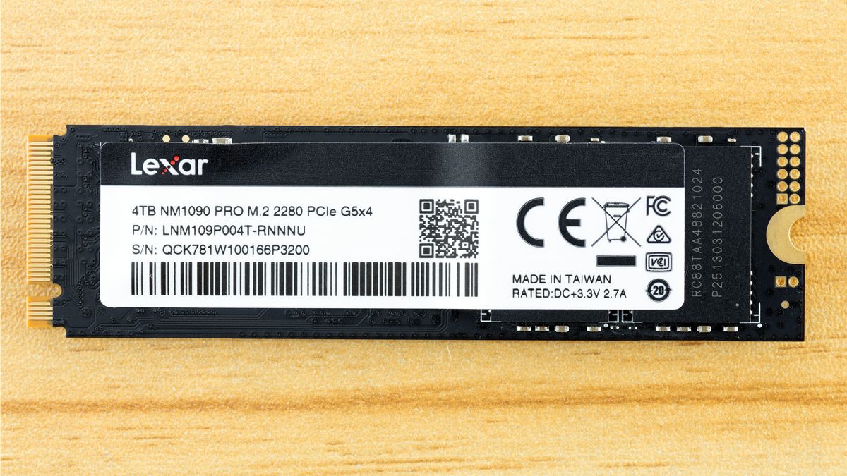 Lexar NM1090 Pro 4TB SSD