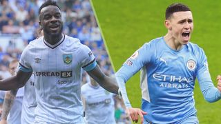 Maxwel Cornet of Burnley and Phil Foden of Manchester City could both feature in the Burnley vs Manchester City live stream