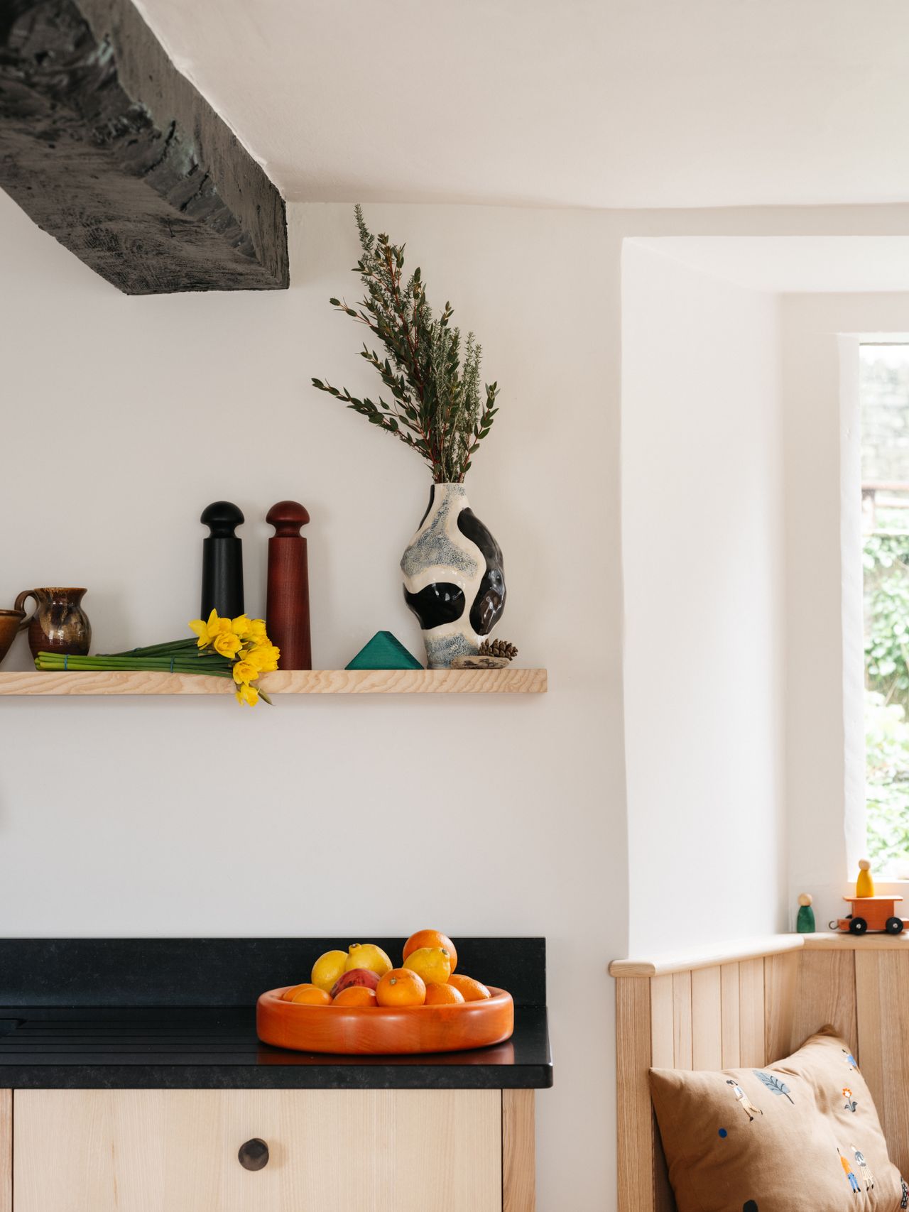 Somer's timber kitchen cabinets