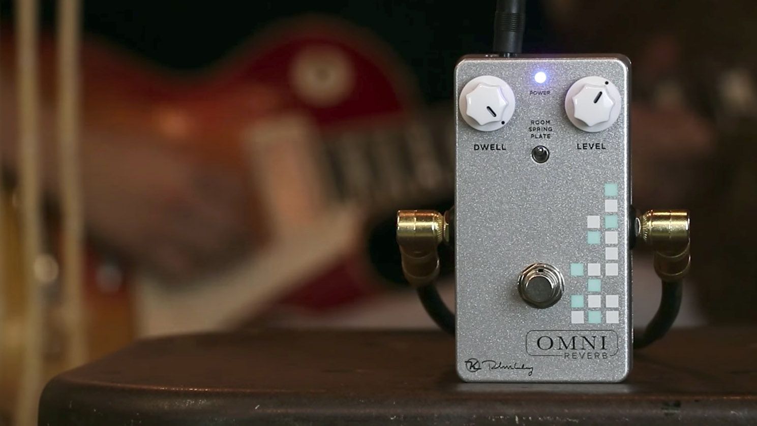 Keeley's Omni Reverb pedal “fills the space around the notes with