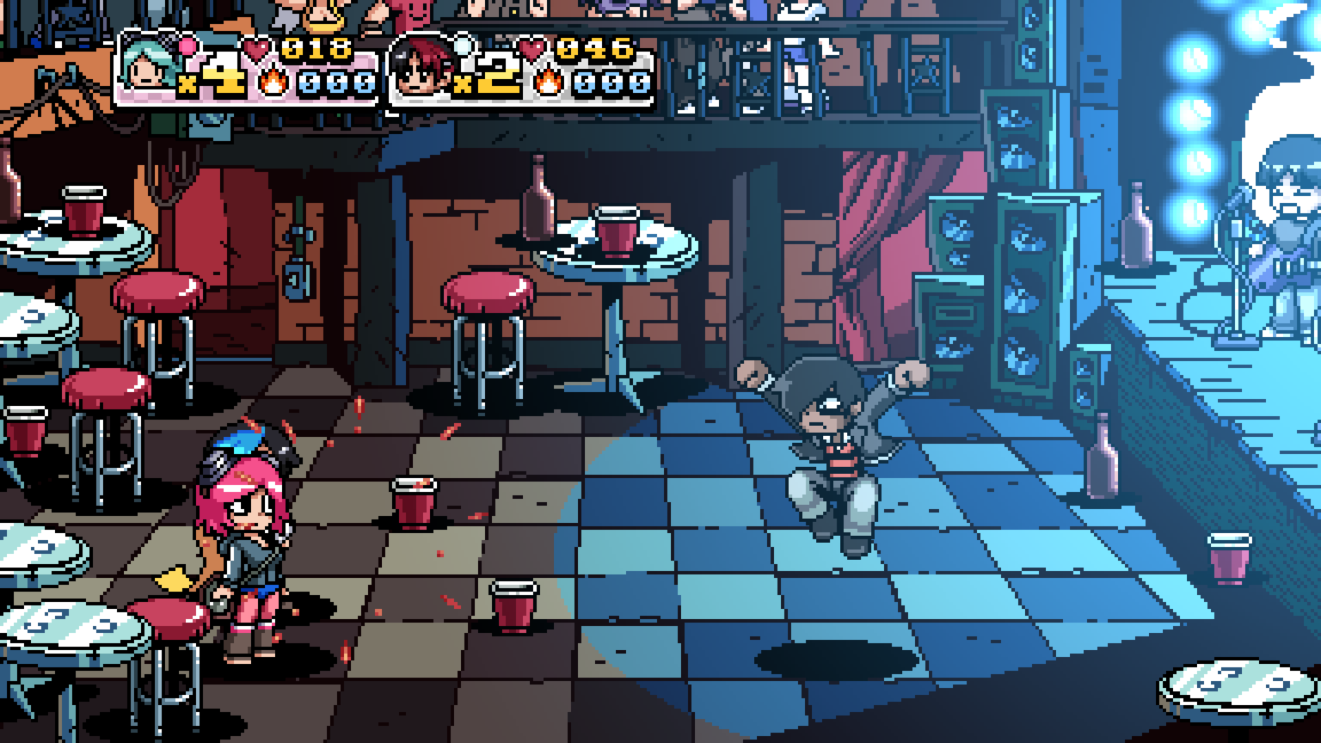 Scott Pilgrim vs The World screenshot.